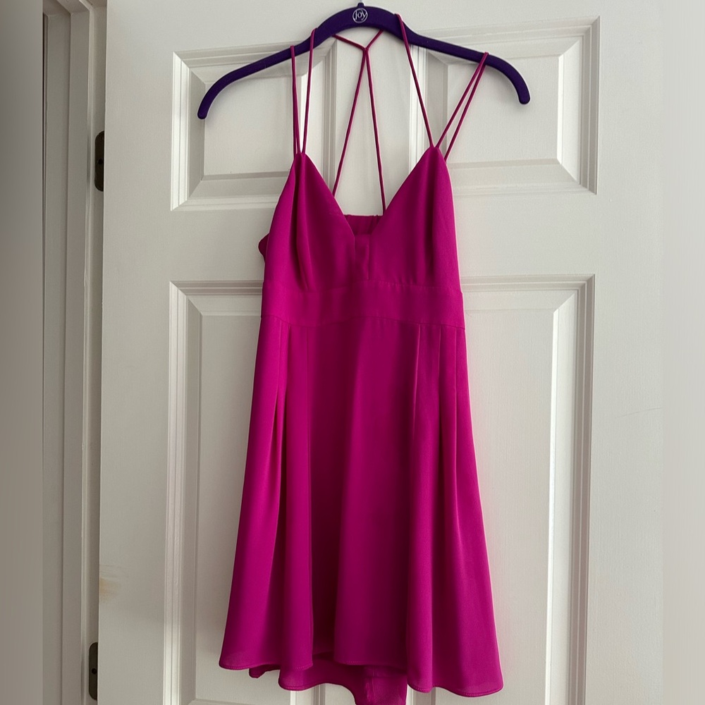 Express strappy cocktail dress